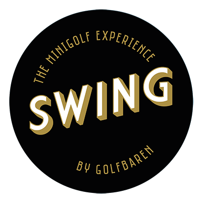 Logga swingbygolfbaren